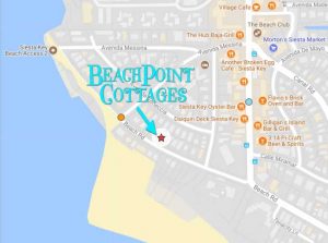 Map of Siesta Key Village and BeachPoint