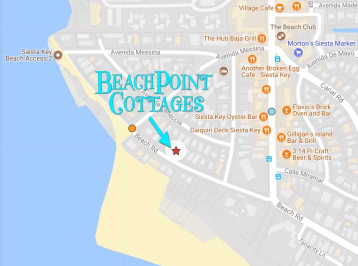Beachpoint Cottages Siesta Key Vacation Rentals